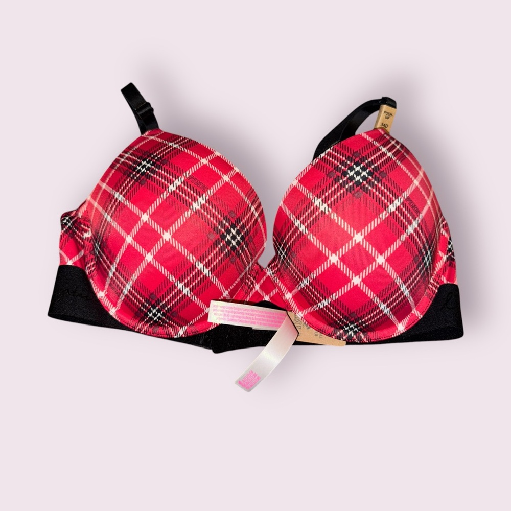 Victoria’s Secret PINK Wear Everywhere Push-Up Bra - Size 34D - NWT